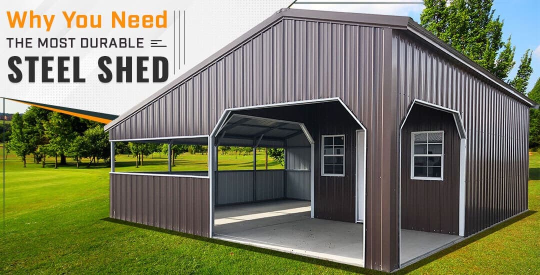 Durable Steel Shed