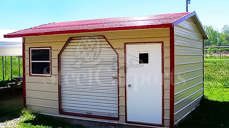 10x20x8 A-frame Style Storage Shed