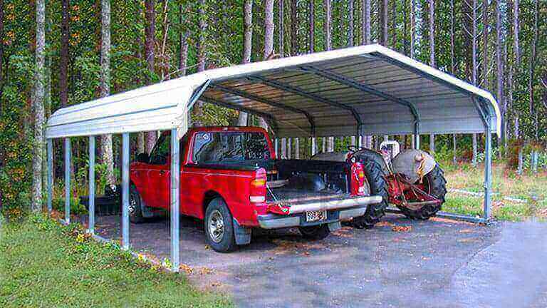 12x26x7 Carport