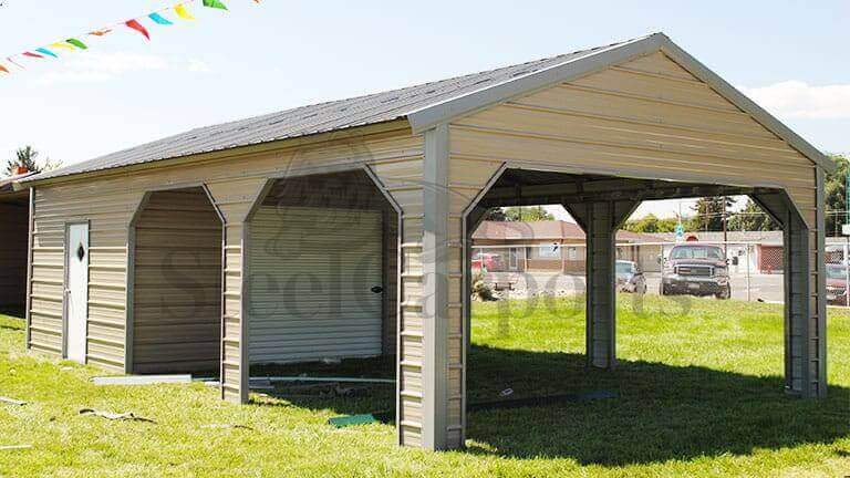 18x30 Side Entry Utility Carport