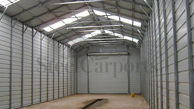 20x80x12 Steel Garage