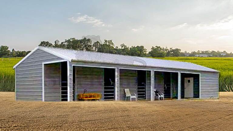 24x50x12 Horse Stall