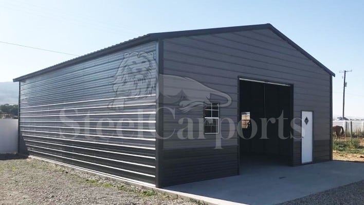 26x35x11 Steel Garage