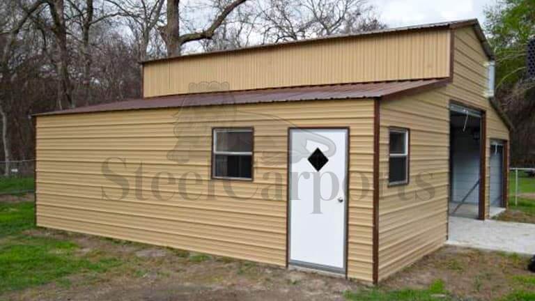 30x30 Fully Enclosed Vertical Barn