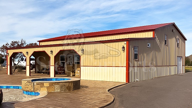 30x50x13 Steel Building