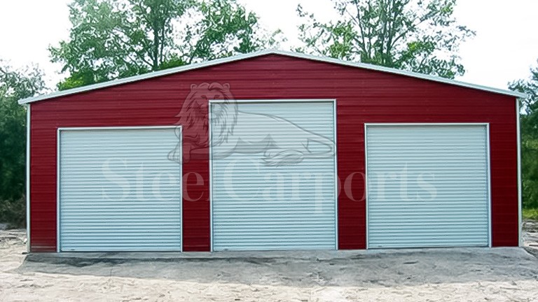 34x30x11 Steel Garage