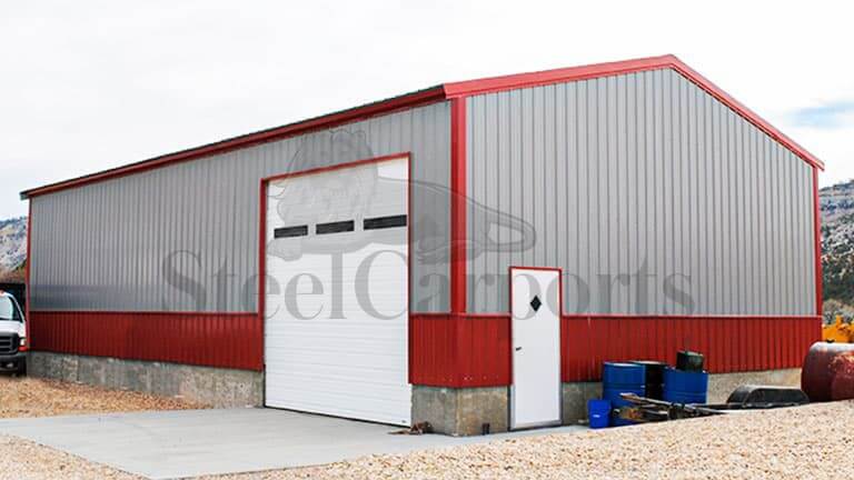 34x40 Metal Shop Building