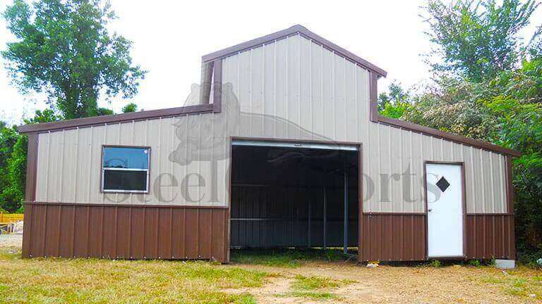 36x25 Colonial Barn Building