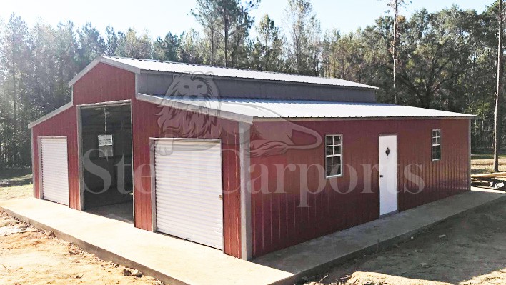 36x30x12 Metal Barn