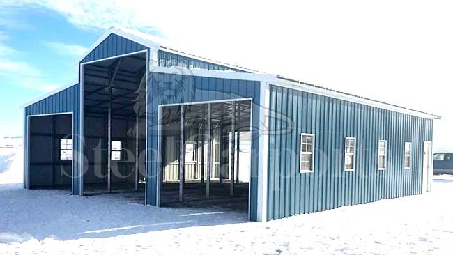 36x40x14 Metal Barn
