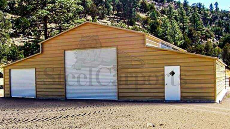 44x36x12 Metal Barn