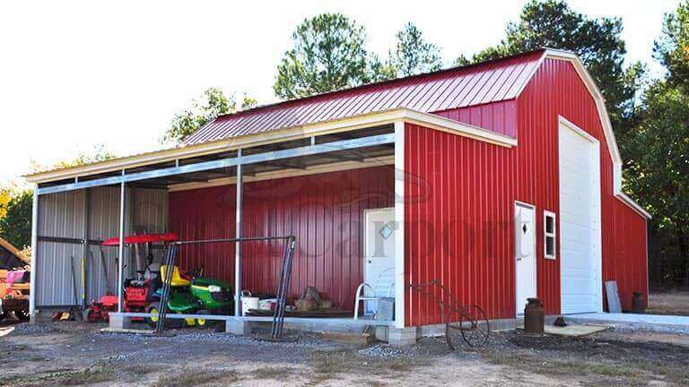 48x30 Gambrel Barn Building