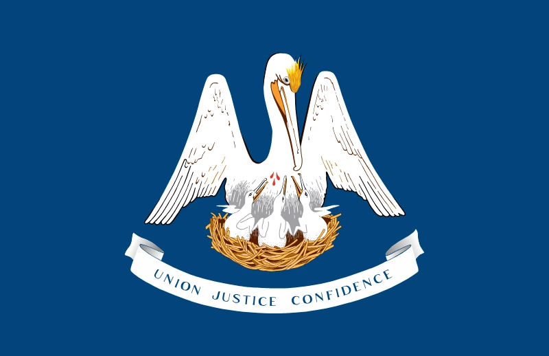 State flag of Louisiana