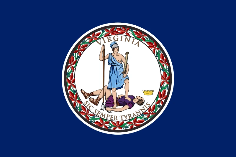 State flag of Virginia